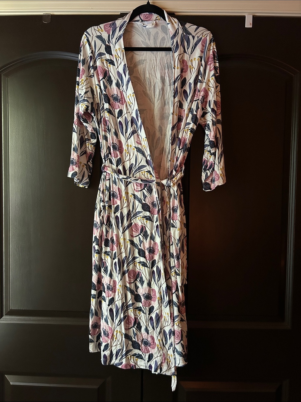 Milkmaid Goods Maternity and Postpartum Floral Robe